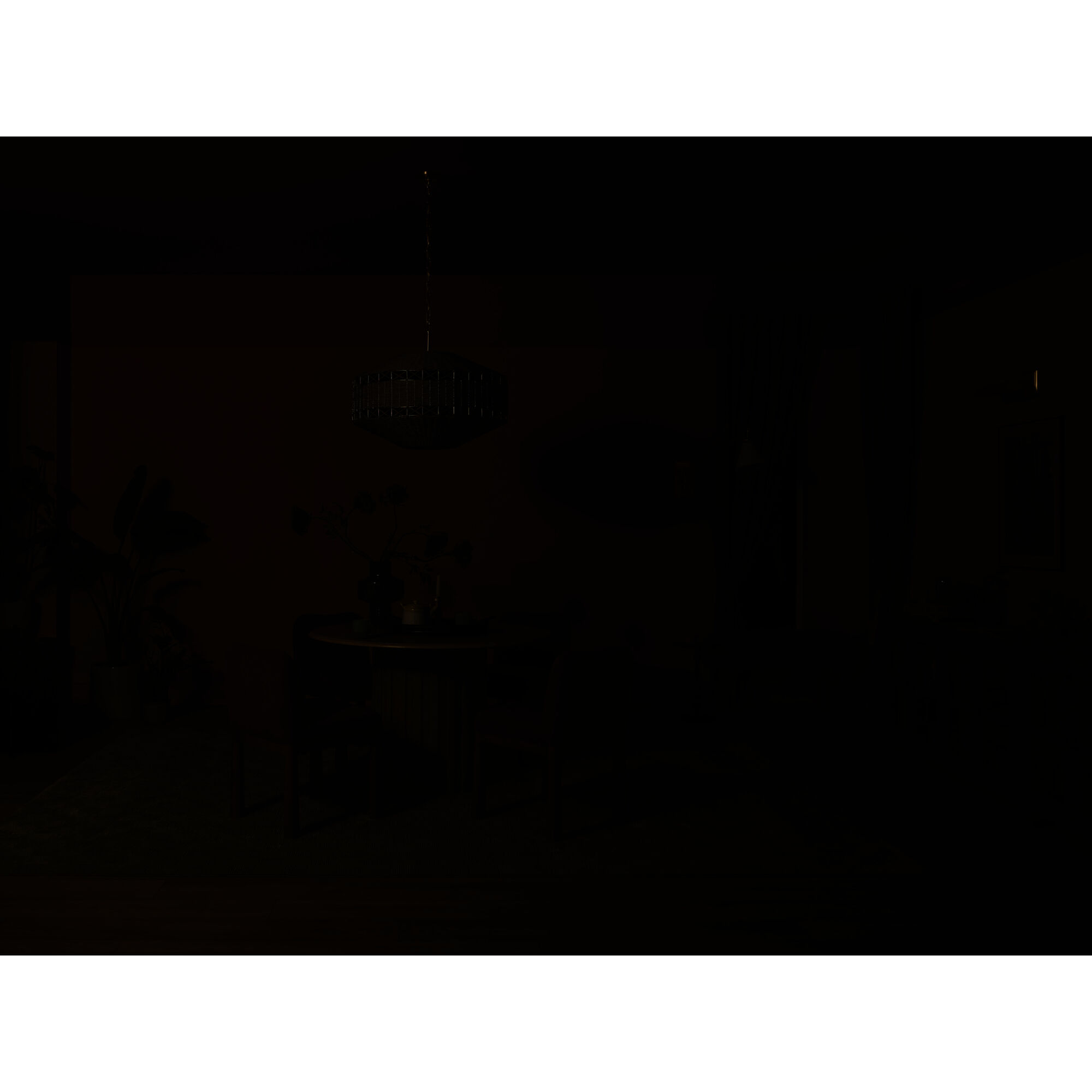 Lulo 4 Light Champagne Bronze Pendant Ceiling Light